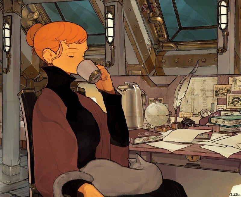 А вот и сам художникА вот и сам художник