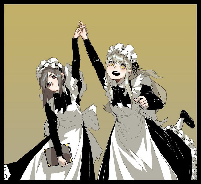 Якби я була покоївкою. (Зліва.)Якби я була покоївкою. (Зліва.)