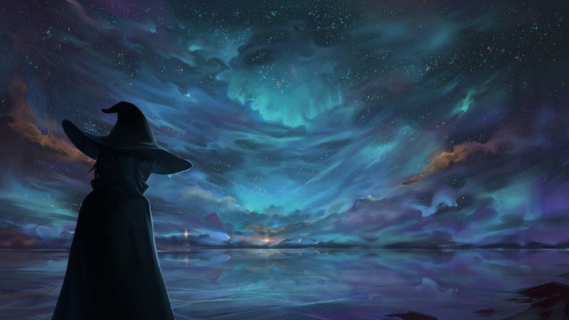 A: #DKME: #Witch #Night #Stars #Clouds #BackgroundS: PixivA: #DKME: #Witch #Night #Stars #Clouds #BackgroundS: Pixiv
