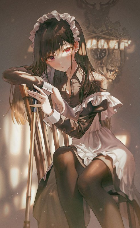 🎨 Source: — @NeonBrush🫟 Anime: #random 🌸 character: #random #uniform ✨ style: — #NeonBrush #housemaid #beautiful 🔗 source / go to channel
