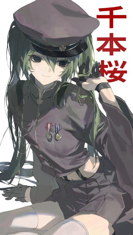 by #kaje7pi#miku #military