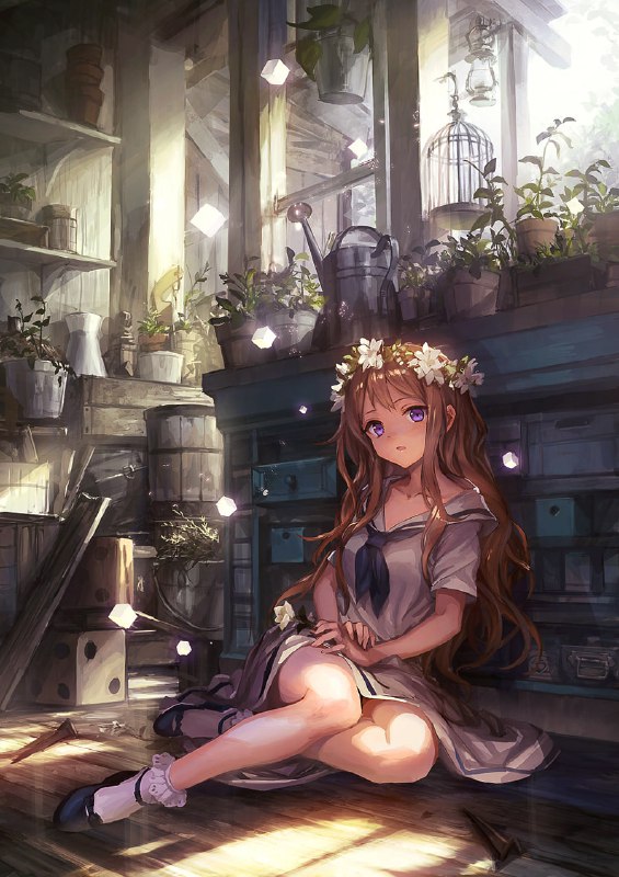 A: #_LM7_E: #Room #Green #FlowersS: Pixiv