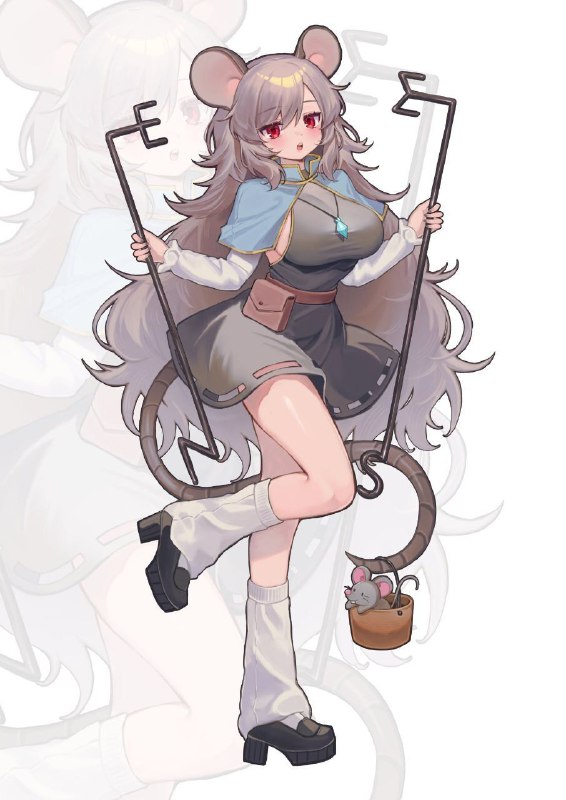 Такая модная большая мышь #Nazrin #touhou