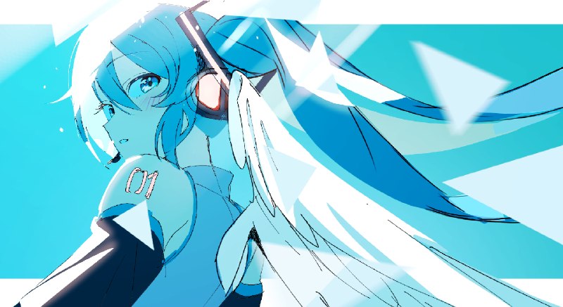 😻#art #miku🩵> ✰@mikunashnyugolok✮ <🩵