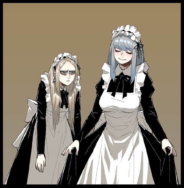 Якби я була покоївкою. (Зліва.)Якби я була покоївкою. (Зліва.)